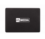 2.5 inch SSD 512GB  MyMedia (by Verbatim), SATAIII, Sequential Reads: 520 MB/s, Sequential Writes: 480 MB/s, Maximum Random 4k: Read: 31,000 IOPS / Write: 68,000 IOPS, Thickness- 7mm, Aluminium Alloy, 160TB TBW, 3D NAND TLC