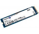 M.2 NVMe SSD 500GB Kingston NV2, Interface: PCIe4.0 x4 / NVMe1.3, M2 Type 2280 form factor, Sequential Reads 3500 MB/s, Sequential Writes 2100 MB/s, Phison E19T controller, TBW: 160TB, 3D QLC NAND flash