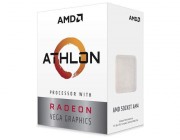 AMD Athlon 300GE, Socket AM4, 3.4GHz (2C/4T), 1 L2 + 4 L3 Cache, Integrated Radeon Vega 3 Graphics, 14nm 35W, Unlocked, tray