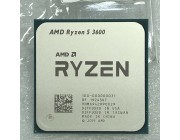 AMD Ryzen 5 3600, Socket AM4, 3.6-4.2GHz (6C/12T), 3 L2 + 32 L3 Cache, No Integrated GPU, 7nm 65W, Unlocked, tray