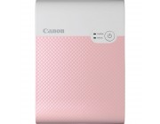 Compact Portable Printer SELPHY SQUARE QX10 QX10 PinK, 287x287dpi, 3 ink,  approx. 43 sec, Built-in Battery,  Wi-Fi, USB, Dim. 102,2 x 143,3 x 31,0 mm, 445gr.,  Sticker paper 72x85 mm, 68x68 mm printable area,(10 pcs in set), Media: XS-20L 20 pages