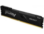 .8GB DDR4-3733MHz  Kingston FURY Beast (KF437C19BB/8), CL19-23-23, 1.35V, Intel XMP 2.0, Black
