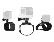 GoPro Hand + Wrist Strap - strap your GoPro to your hand or wrist to capture ultra immersive point-of-view footage, one-of-a-kind selfies and more, compatible with all GoPro cameras.