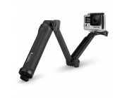 GoPro 3-Way -3-in-1 mount can be used as a camera grip, extension arm or tripod, compatible with HERO6 Black, HERO5 Black, HERO5 Session, HERO Session, HERO4 Black, HERO4 Silver, HERO+ LCD, HERO+, HERO