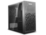 DEEPCOOL MATREXX 30 Micro-ATX Case with Side-Window, without PSU, 1x 120mm black fan, VGA Compatibility: 250mm, support cable management, 2x 2.5 Drive Bays, 3x 3.5 Drive Bays,1xUSB3.0, 1xUSB2.0 /Audio, Black