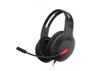 Edifier G1 Black / Gaming On-ear headphones with microphone, LED light, Dynamic driver 40 mm, Frequency response 20 Hz-20 kHz, USB, 2,5m