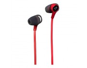 Headphone  HyperX Cloud Earbuds, Red, In-line mic with multi-function button, Frequency response: 20Hz–20,000 Hz, Dynamic 14mm with neodymium magnets, 3.5 jack, Signature HyperX comfort, Immersive in-game audio