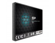 2.5 SSD 120GB  Silicon Power  Slim S55, SATAIII, SeqReads: 550 MB/s, SeqWrites: 420 MB/s, Controller Phison PS3110-S10, MTBF 1.0mln, SLC Cache, BBM, SP Toolbox, 7mm, 3D NAND TLC