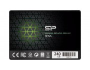 2.5 SSD 120GB  Silicon Power  Slim S56, SATAIII, SeqReads: 560 MB/s, SeqWrites: 530 MB/s, Controller Phison PS3110-S10, MTBF 1.5mln, SLC Cache, BBM, ECC, SP Toolbox, 7mm, 3D NAND TLC