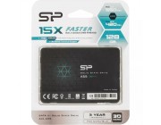2.5 SSD 128GB  Silicon Power  Ace A55, SATAIII, SeqReads: 550 MB/s, SeqWrites: 420 MB/s, Controller Silicon Motion SM2258XT, MTBF 1.5mln, SLC Cash, BBM, SP Toolbox, 7mm, 3D NAND TLC