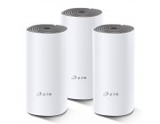 TP-LINK Deco E4 (3-pack)  AC1200 Mesh Wi-Fi System, 2 LAN Port, 867Mbps on 5GHz + 300Mbps on 2.4GHz, 802.11ac/b/g/n, Wi-Fi Dead-Zone Killer, Seamless Roaming with One Wi-Fi Name, Antivirus, Parental Controls