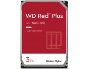 3.5 -  HDD 3.0TB  Western Digital WD30EFZX Caviar® Red™ Plus NAS, CMR Drive, 5400rpm, 128MB, SATAIII
