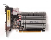 ZOTAC GeForce GT730 Zone Edition 2GB GDDR3, 64bit, 902/1600Mhz, Passive Heatsink, 1.5 Slot, HDCP, VGA, DVI-D, HDMI, Low Profile, 2x Low profile bracket included, Lite Pack