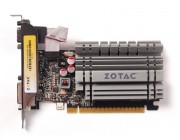 ZOTAC GeForce GT730 Zone Edition 4GB GDDR3, 64bit, 902/1600Mhz, Passive Heatsink, 1.5 Slot, HDCP, VGA, DVI-D, HDMI, Low Profile, 2x Low profile bracket included, Lite Pack