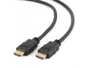 Cable HDMI  CC-HDMI4-20M, 20 m, HDMI v.1.4, male-male, Black cable with gold-plated connectors, Bulk packing