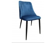 Scaun ARI~Dark Blue+Black Legs // Стулья