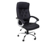 BX-3707~Black (piele naturala) // Офисные стулья