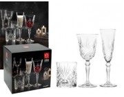Набор Melodia 18ед: бокалы 6X160ml, 6X270ml,тумблеры 6X310ml
