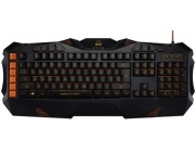 Gaming Keyboard Canyon Fobos, 5 macro keys, 8 multimedia keys, Backlighting, Black/Orange, USB
.