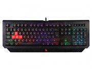 Gaming Keyboard Bloody B120N, Multimedia Hot-Keys, Neon Glare, Game Mode, Water-Resistant, Black,USB
.