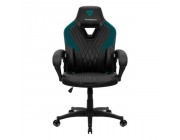 Gaming Chair ThunderX3 DC1  Black/Cyan, User max load up to 150kg / height 165-180cm
