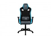 Gaming Chair AeroCool COUNT Steel Blue, User max load up to 150kg / height 165-180cm

