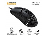 Gaming Mouse Asus TUF GAMING M4 Air, Optical, up to 16000 dpi, 6 buttons, 400 IPS, 40G, 47g, USB
