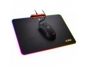 Gaming Mouse & Pad XPG INFAREX M10/R10, Otical 800-3200 dpi, 7 buttons, Ergonomic, RGB, Black, USB
.
