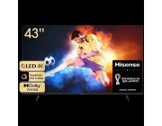 43 -  LED Смарт - Телевизор Hisense 43E7HQ, QLED, 3840x2160, VIDAA OS, Gray
