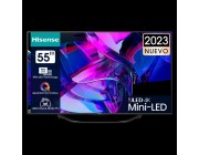 55 -  LED Смарт - Телевизор Hisense 55U7KQ, Mini LED 3840x2160, VIDAA OS, Gray
