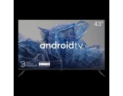 43 -  LED Смарт - Телевизор KIVI 43U740NB, Real 4K, 3840x2160, Android TV, Black
