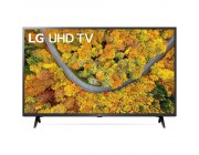 43" LED TV LG 43UP76006LC, Black (3840x2160 UHD, SMART TV, DVB-T2/C/S2)