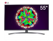 55" LED TV LG 55NANO796NF, Black (3840x2160 UHD, SMART TV, DVB-T/T2/C/S2)