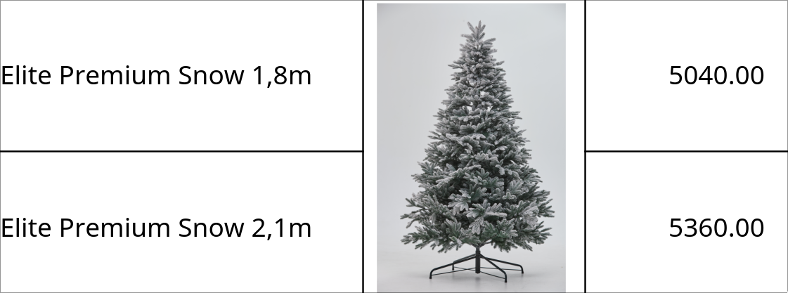 Искусственные ёлки Elite Premium Snow | 1.8m — 2.1m |