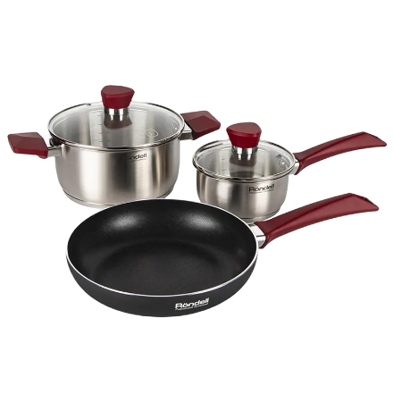 Frypan & Pot Set Rondell RDS-1217
