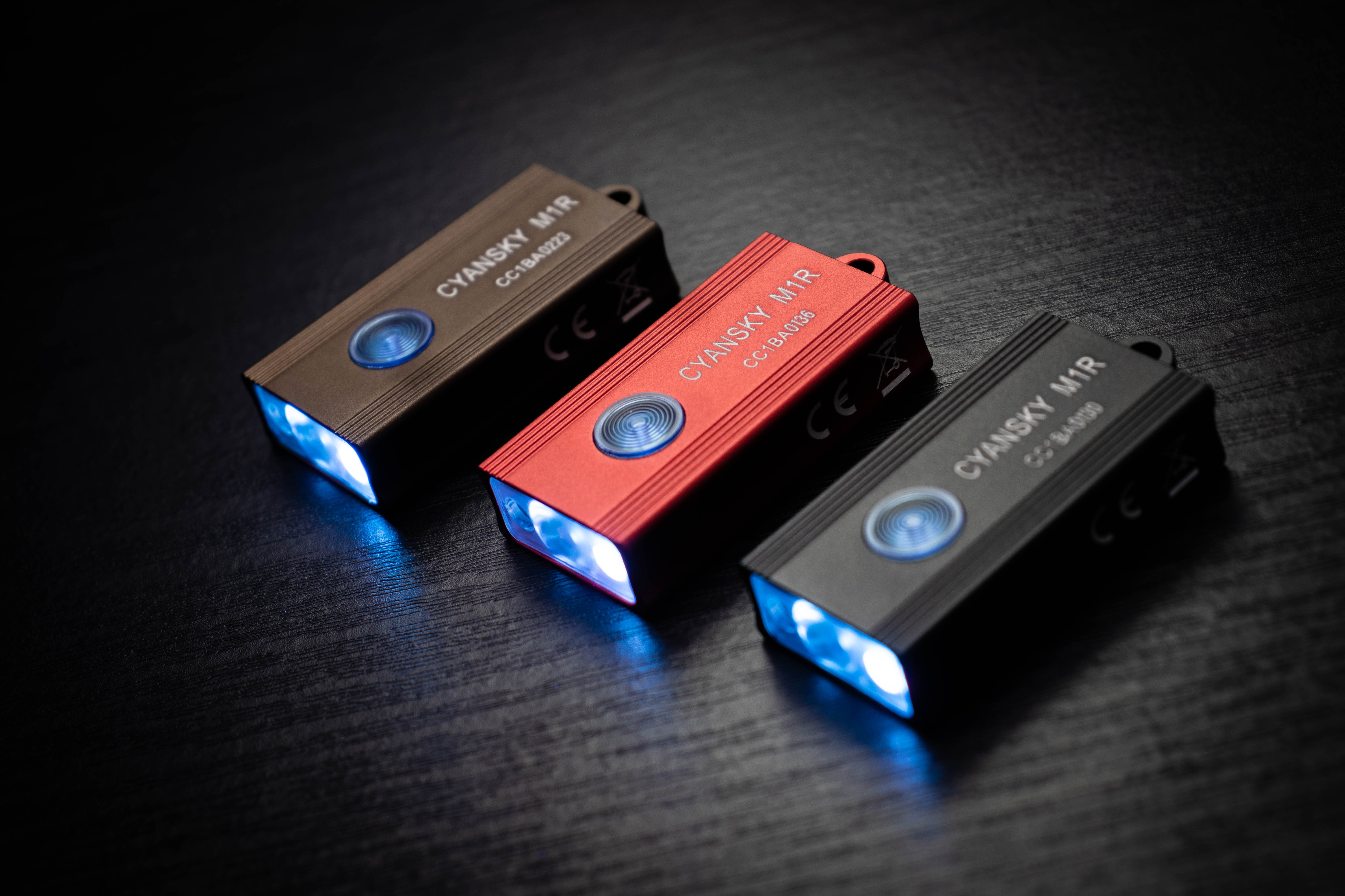 M1R Фонарь LED Flashlight Cyansky