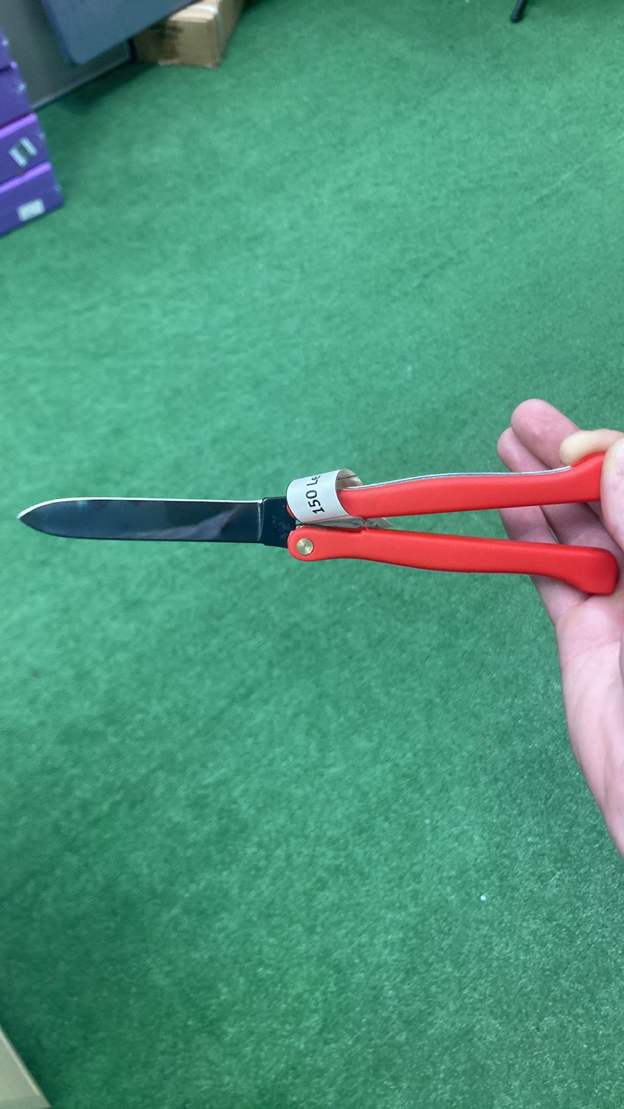 425 BB FOX Stainless Steel 440 Black Blade