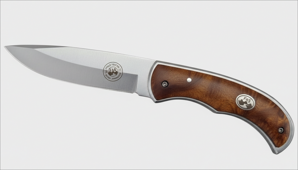 Field & Stream MC FS-2612 by FOX Maple Hdl, Fix Blade 7.125