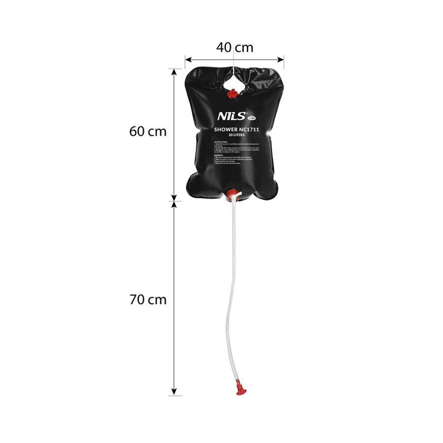 NC1711 Abisal PORTABLE SHOWER 20L NILS CAMP
