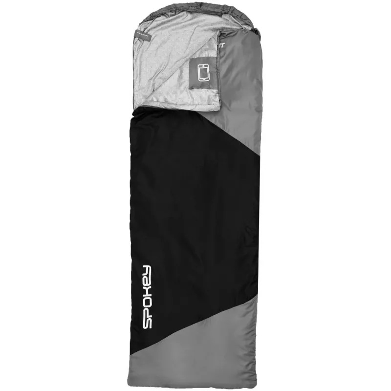  922251 Spokey Спальный мешок ULTRALIGHT 600 II BK GY