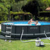 INTEX Piscină ULTRA XTR FRAME 549x132cm, 26423L, cadru metalic, cu pompă de filtrare, cu pompă de filtrare