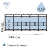INTEX Piscină ULTRA XTR FRAME 549x132cm, 26423L, cadru metalic, cu pompă de filtrare, cu pompă de filtrare