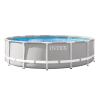 INTEX Бассейн PRISM FRAME PREMIUM 427×107см, 12706Л, металлический каркас, с фильтрующим насосом