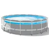 INTEX Бассейн PRISM FRAME CLEARVIEW 427х107см, 12706Л, металлический каркас, с фильтрующим насосом