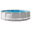 INTEX Бассейн PRISM FRAME PREMIUM 457х107см, 14614Л, металлический каркас, с фильтрующим насосом