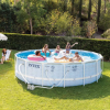INTEX, CHEVRON PRISM FRAME PREMIUM POOL 488 x122 cm, 19156 L, cadru metalic