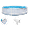 INTEX, CHEVRON PRISM FRAME PREMIUM POOL 488 x122 cm, 19156 L, cadru metalic