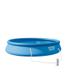 INTEX Надувной бассейн Easy Set с фильтрующим насосом 457×84 см, 9792 Л см