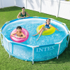 INTEX Бассейн BEACHSIDE METAL FRAME 305x76cm, 4485Л, металлический каркас