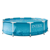 INTEX Бассейн BEACHSIDE METAL FRAME 305x76cm, 4485Л, металлический каркас